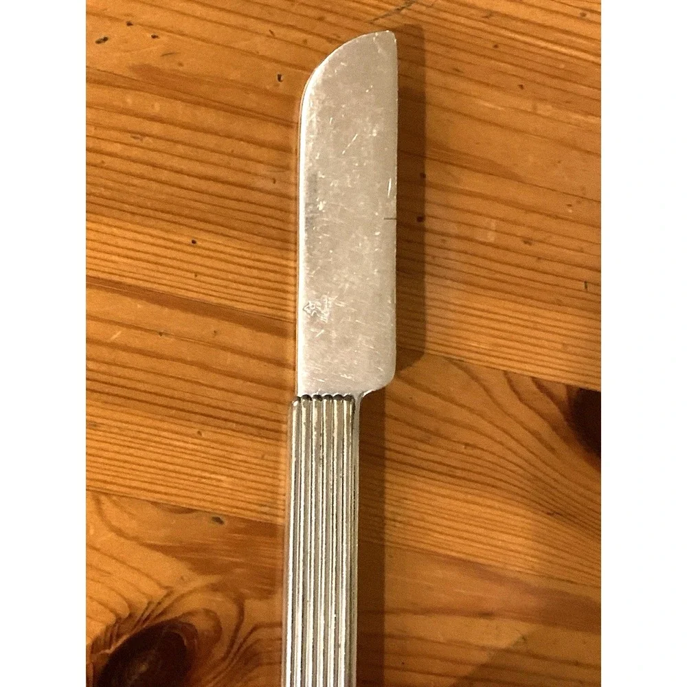 Chase USA Cheese Knife Chrome Plated Walter Von Nessen Art Deco READ